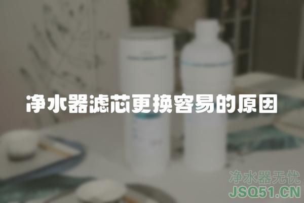 净水器滤芯更换容易的原因