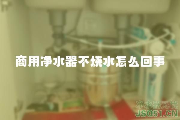 商用净水器不烧水怎么回事