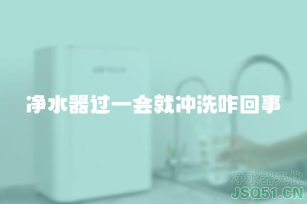 净水器过一会就冲洗咋回事